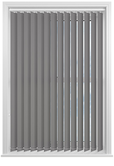 Andromeda, Dusky Grey - Vertical Blind